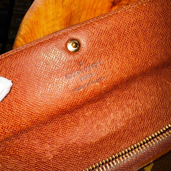 Louis Vuitton Monogram Portefeiulle Sarah Long Bifold Wallet Brown converted - Picture 7 of 16